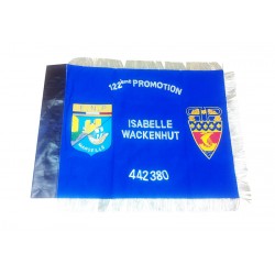 Drapeau 122ème Promotion Isabelle Wackenhut