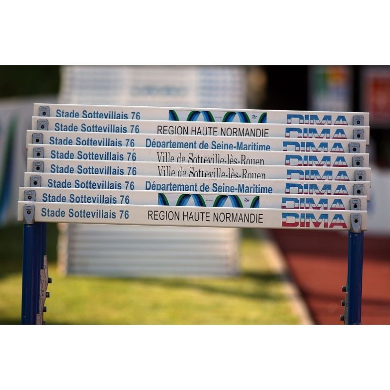 Latte pvc personnalisee pour haie prestige/internationale aluminium