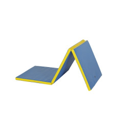TAPIS DE GYMNASTIQUE REPLIABLE EN TROIS 180X60X4CM - DIMASPORT