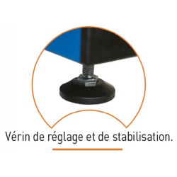 Poteaux badminton club 52kgla paire