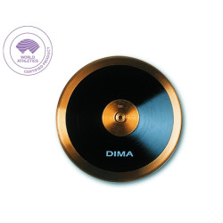 DISQUE SUPER SPIN NOIR COMPÉTITION CERTIFIÉ |ATHLÉTISME |DIMASPORT
