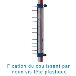 Poteaux hauteur multipositionsla paire
