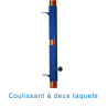 Poteaux hauteur iaafla paire