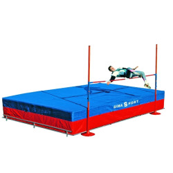 Sautoir hauteur scolaire aeromousse 4.00x2.00x0.50m