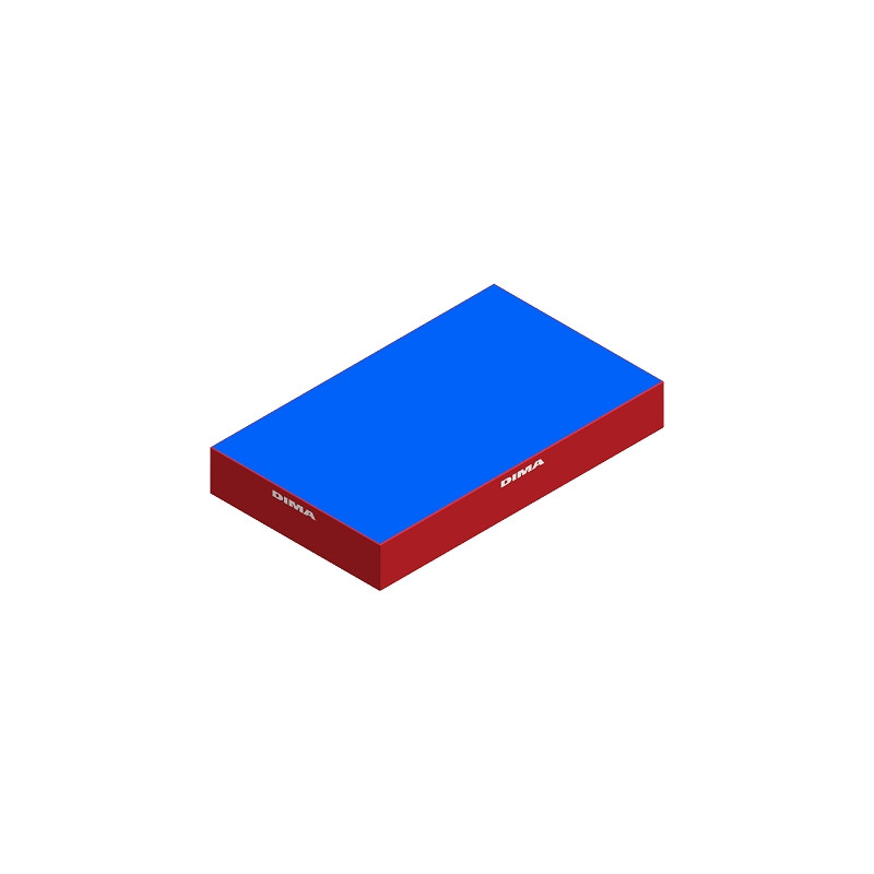 Interclub High jump landing system 6.00 x 3.00 x 0.70m
