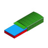 Garage sur roues fixes pour sautoir hauteur eps5.00 x 3.20m