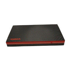 MATELAS NOIR SPORT & FITNESS ÉPAISSEUR 10 OU 20CM - DIMASPORT