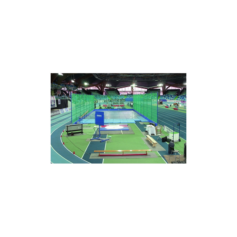 CAGE INTÉRIEURE DE LANCER DE POIDS 15x10x4M | ATHLÉTISME |DIMASPORT