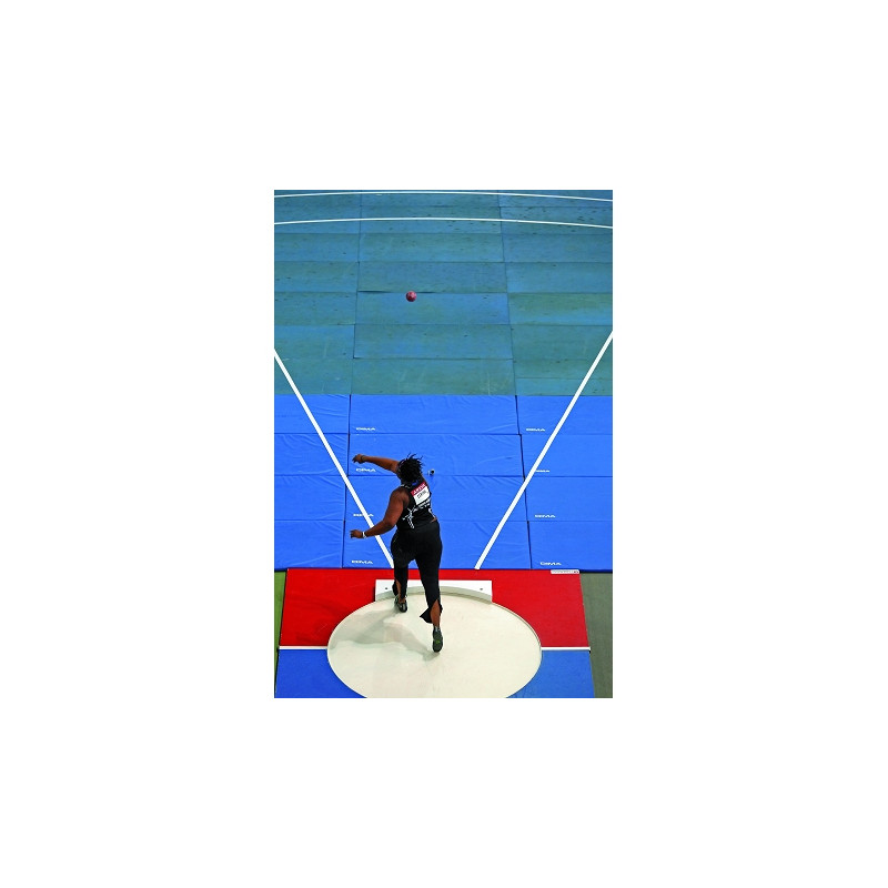 SURFACE / TAPIS DE RÉCEPTION POUR LANCER DE POIDS | DIMASPORT