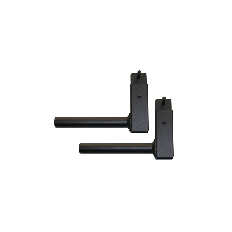 Tiges de rangement de poids horizontalplate storage pins