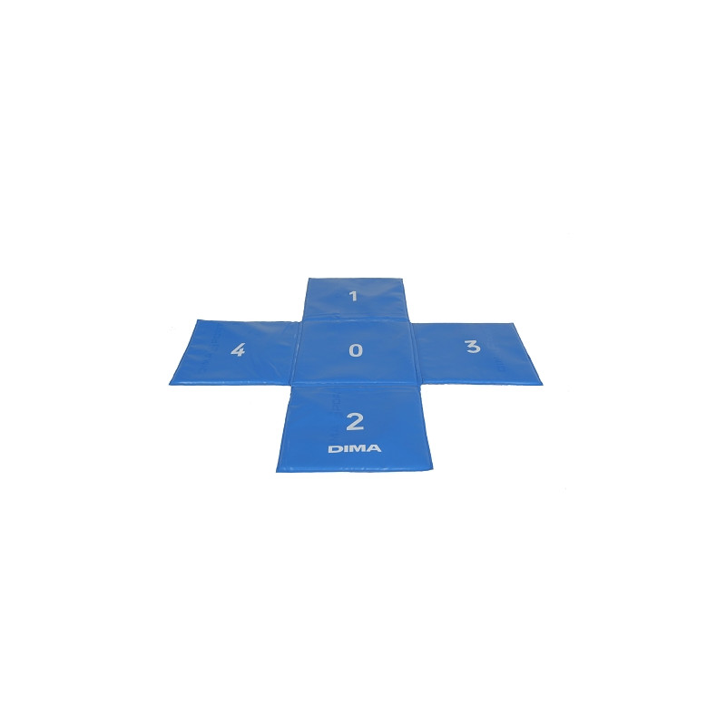 TAPIS FERME PLIABLE EN FORME DE CROIX 150X150X1.5CM - DIMASPORT