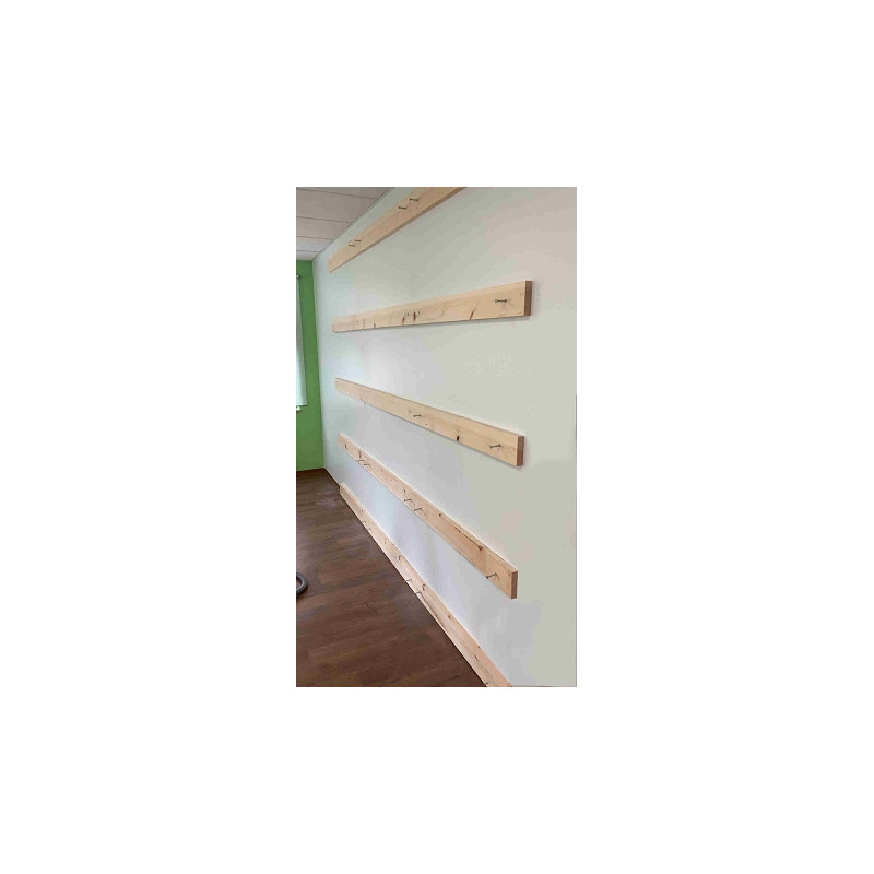 SOUS STRUCTURE EN BOIS POUR MUR MULTIFONCTIONEL