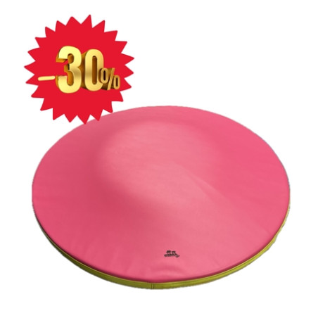 BON PLAN - TAPIS NENUPHAR DIAM.120 X H.10/5 CM - FRAMBOISE