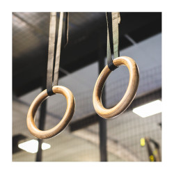 ANNEAUX DE GYMNASTIQUE EN BOIS | DIMASPORT