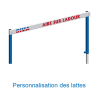 Haie internationale peinte