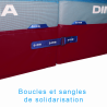 Matelas perche grand championnat monohousse confort plus 10.00 x 7.00 x 0.87/0.47m