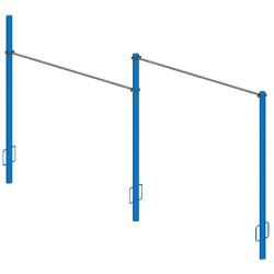 NON-CABLED HIGH BARS1, 2 OR 3 SPACES