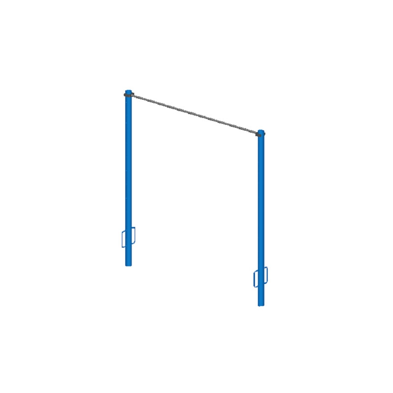 GYMNASTICS HIGH BARS WITHOUT CABLES - DIMASPORT