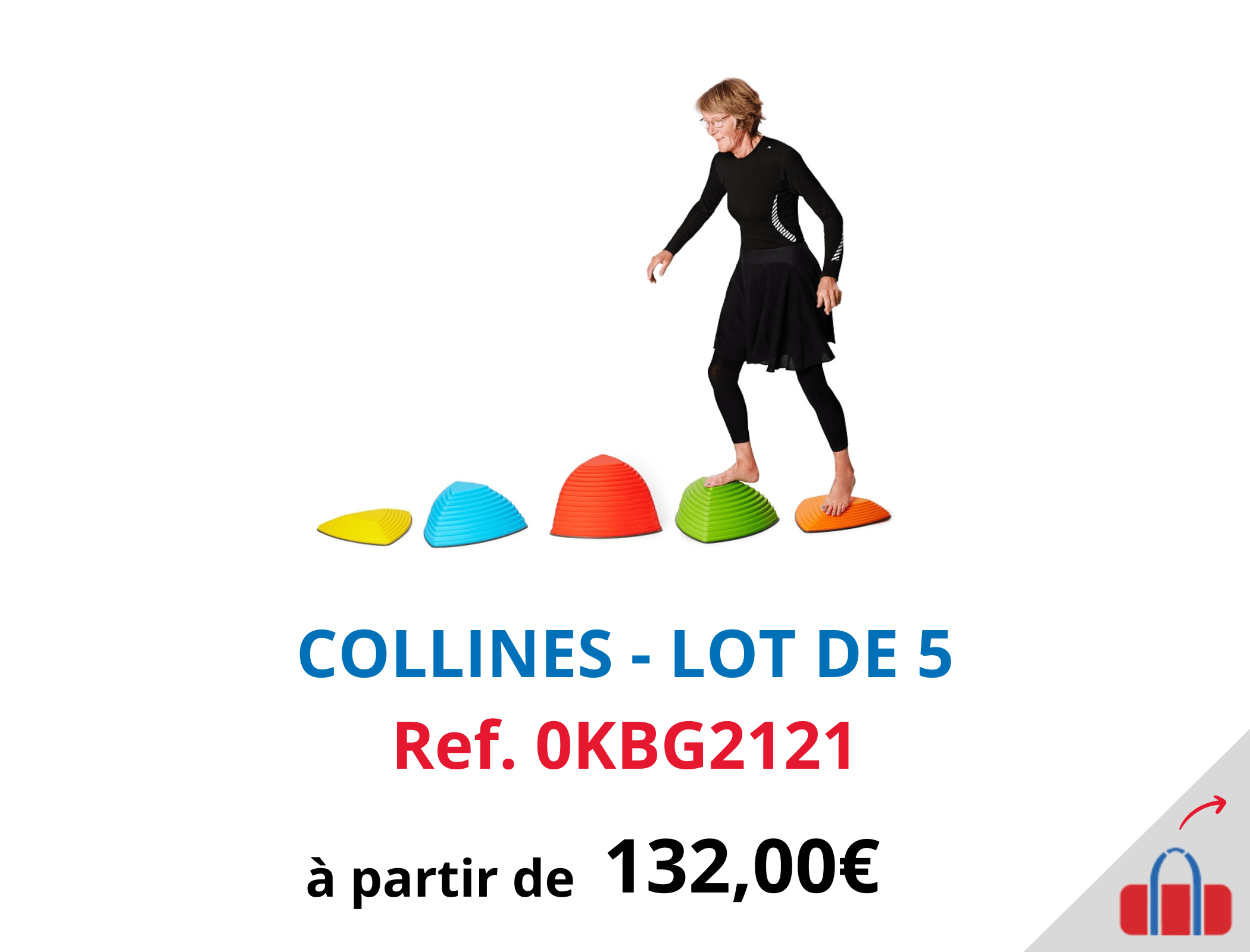 Collines - Lot de 5