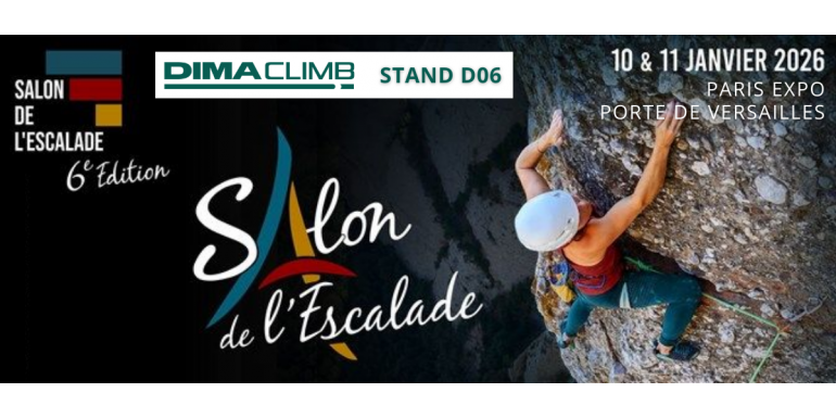 DIMACLIMB au Salon de l’Escalade 2026